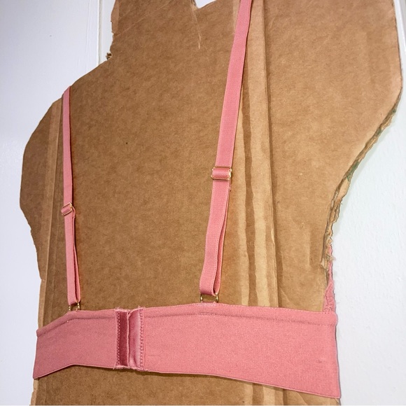 LIVELY Lace Bralette Dusty Rose Pink in Shell Bralette Size Small - Picture 7 of 13